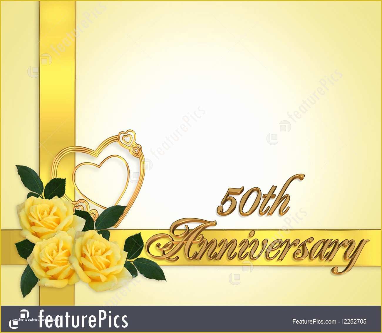 50th Anniversary Templates Free Of Templates Wedding Anniversary 50th Background Stock