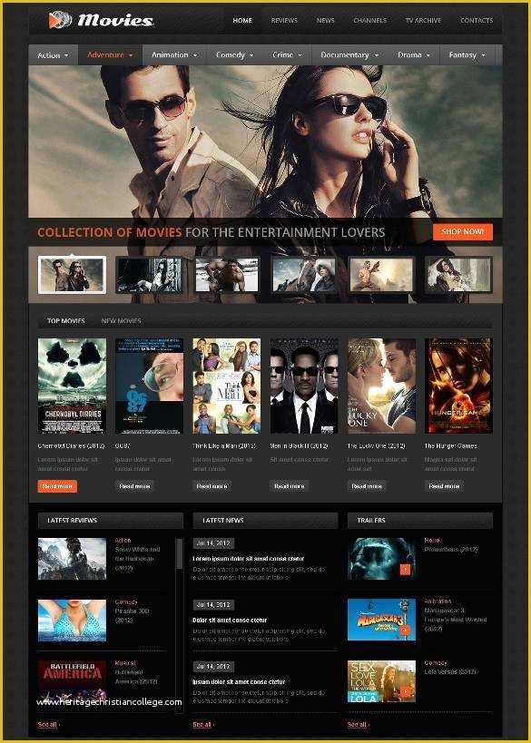 Actor Website Templates Free Download Of 20 Cinema Wordpress themes & Templates