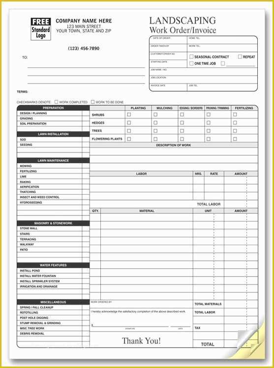 45 Additional Work order Template Free