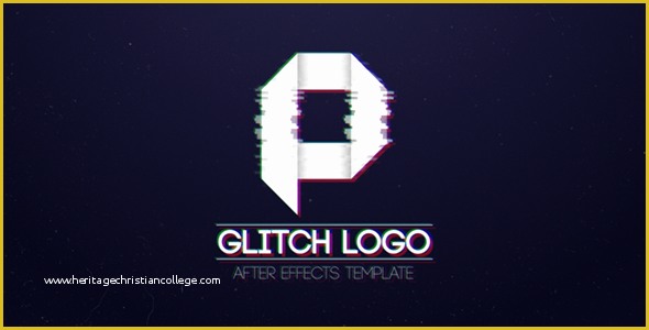 Adobe after Effects Logo Templates Free Download Of Glitch Logo by Pixemotion