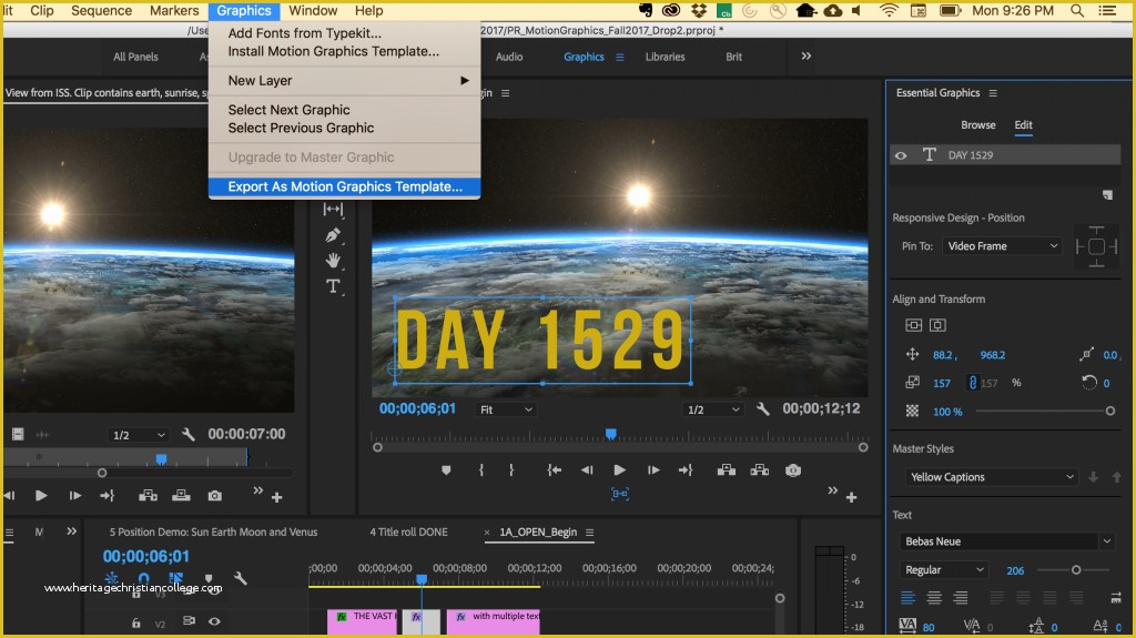 Adobe Premiere Pro Slideshow Templates Free Of Adobe Premiere Titles Templates Download New Adobe