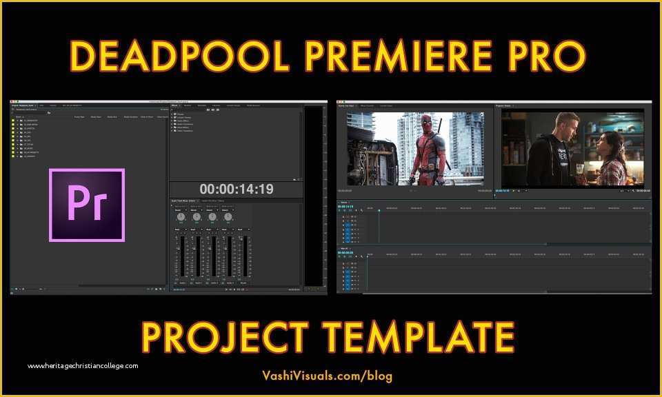 Adobe Premiere Templates Free Of Putting Deadpool Into Practice Premiere Pro Project
