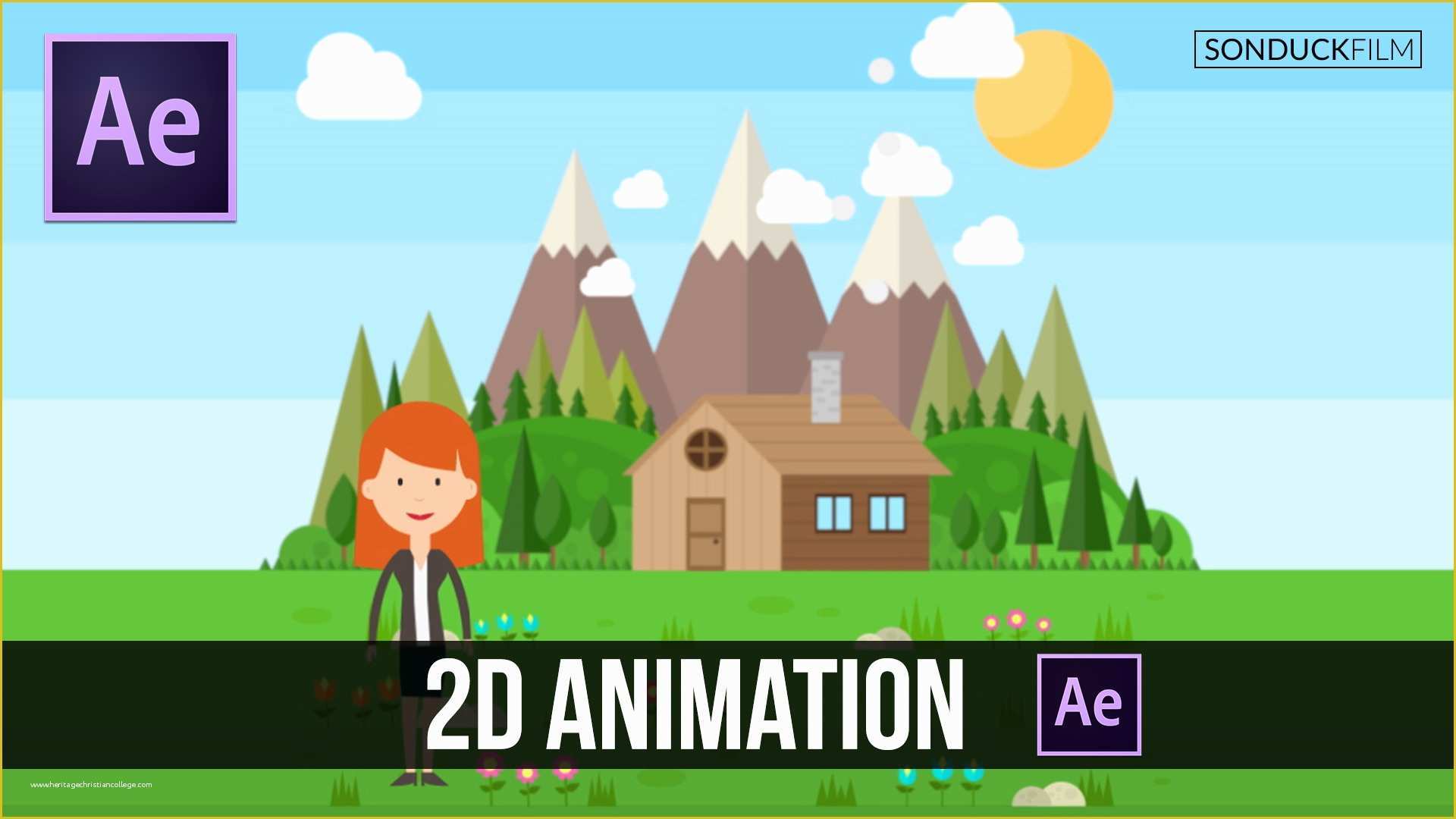 After Effects Animation Templates Free Download Of after Effects Tutorial Easy 2d Animation