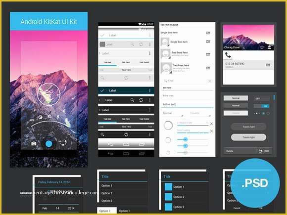 Android App Templates Free Of 35 Gorgeous Free App Design Templates