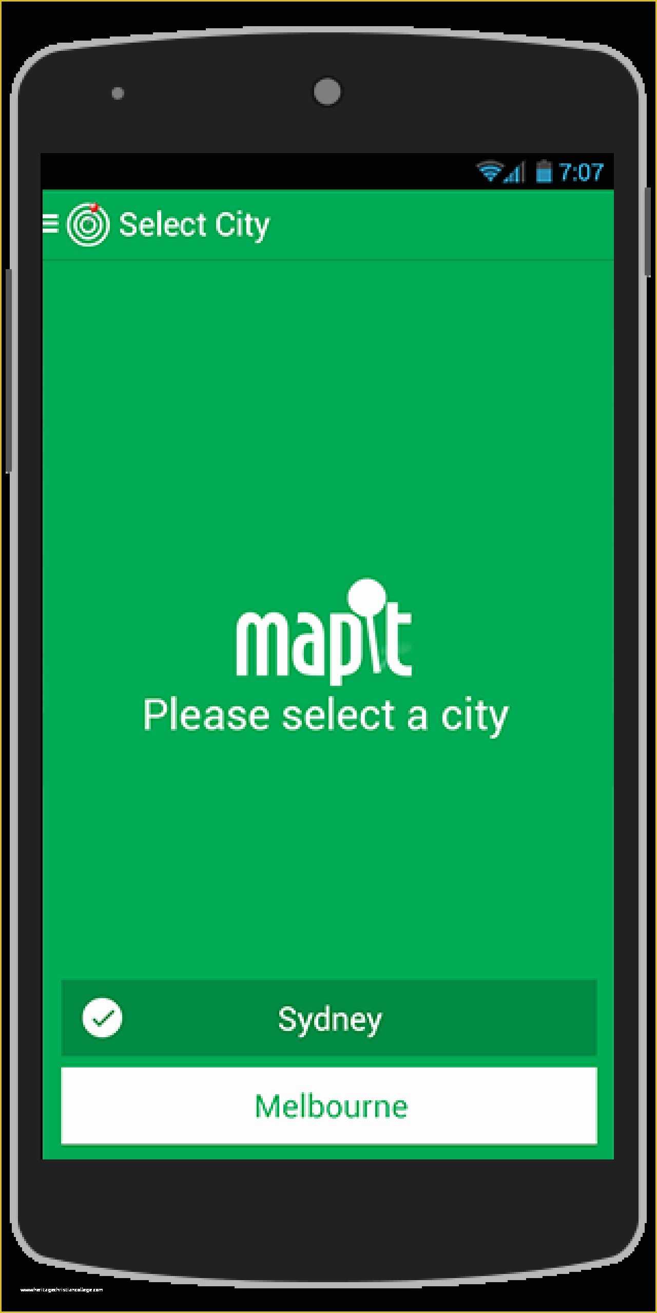 Android App Templates Free Of Buy Mapit android App Template Navigation