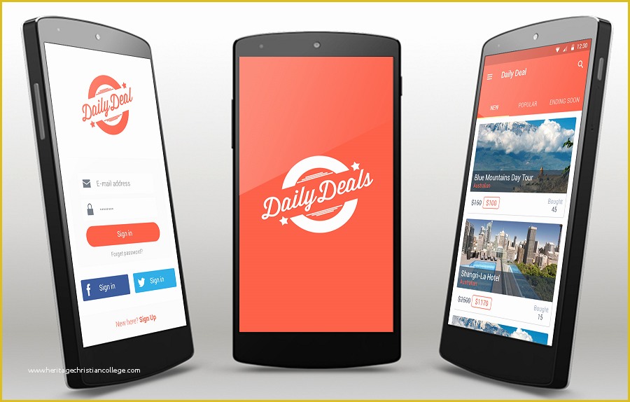 Android App Templates Free Of Deals android App Template