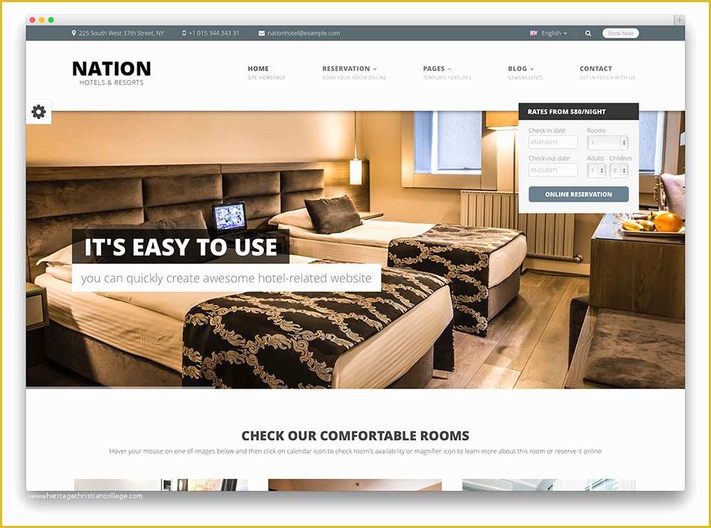 Apartment Website Templates Free Download Of 30 Best Hotel Apartment & Vacation Home Booking