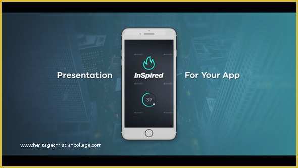 App Presentation Template Free Of App Presentation Mobile after Effects Templates
