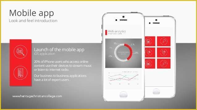 App Presentation Template Free Of Business Powerpoint Template