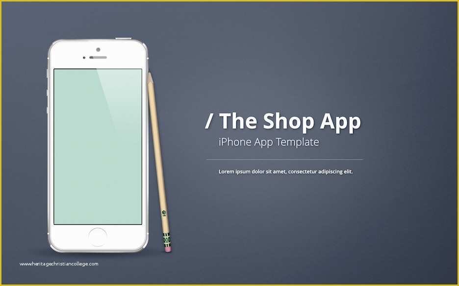 App Presentation Template Free Of iPhone App Presentation Template — Improve Presentation