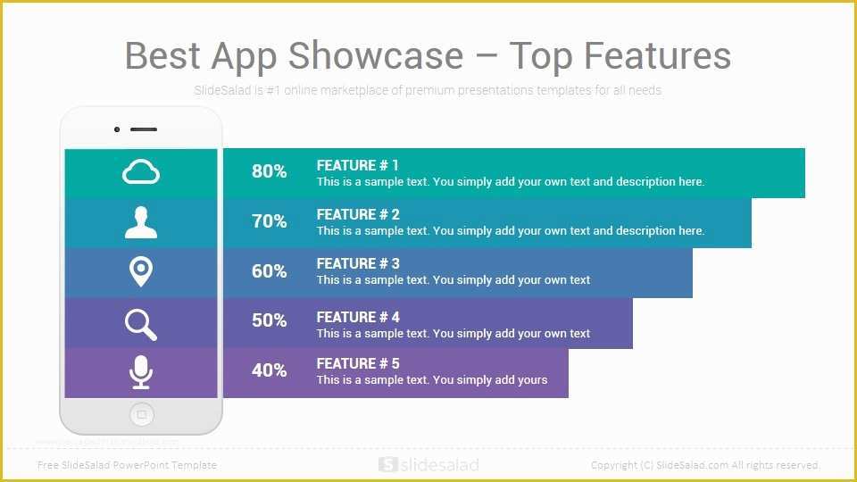 App Presentation Template Free Of Mobile Apps Free Google Slides Presentation Template