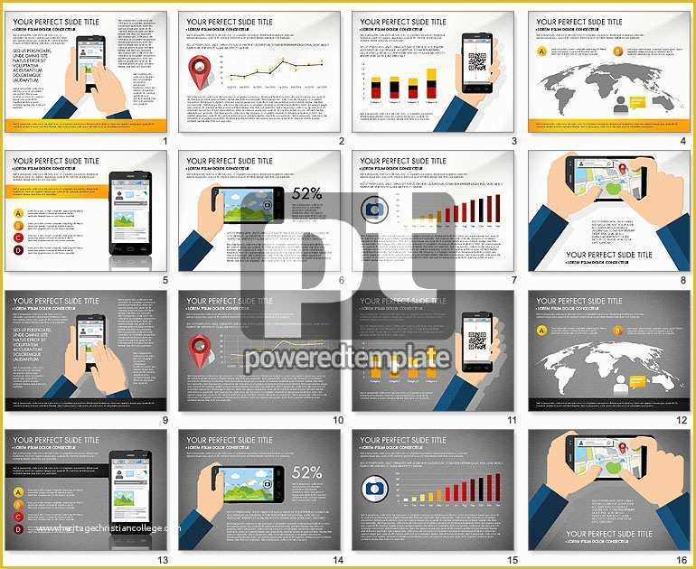 App Presentation Template Free Of Navigation Mobile App Presentation Template for Powerpoint