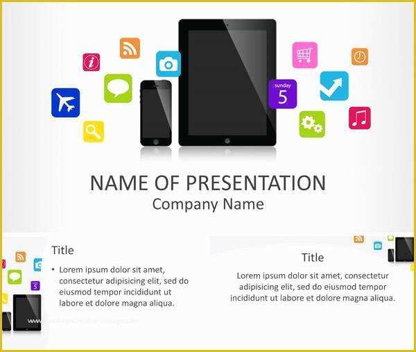 App Presentation Template Free Of Presentation Bundle Powerpointslide