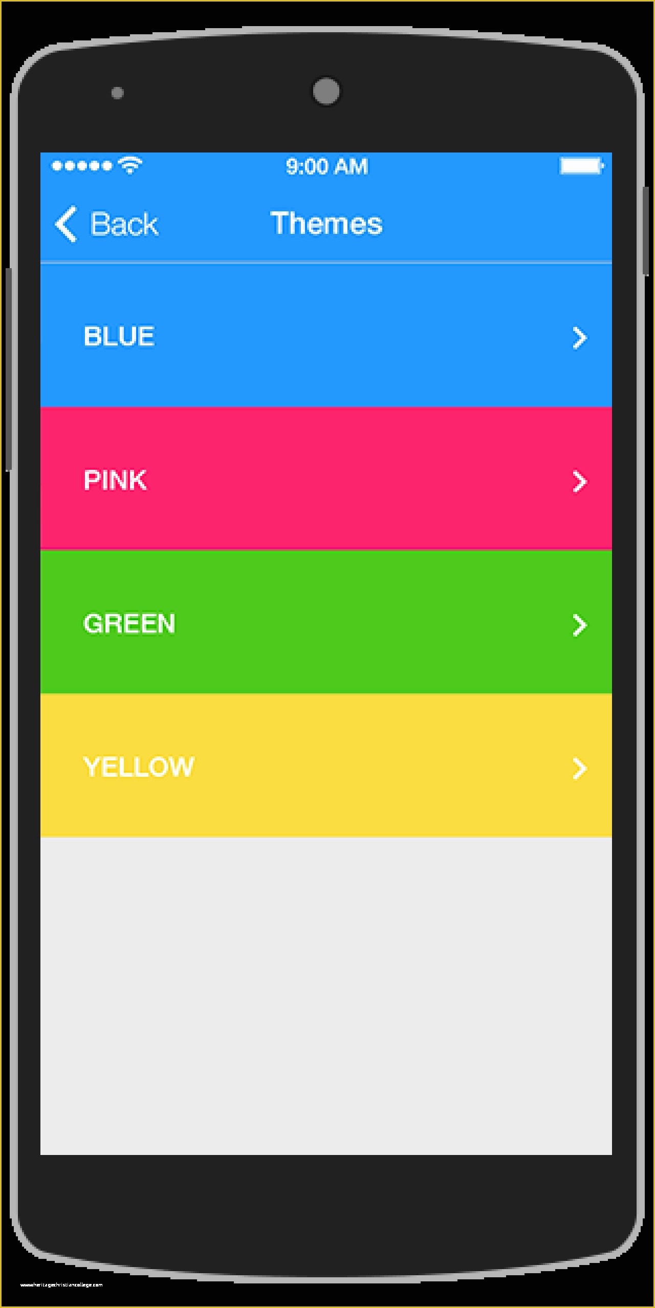 App Templates Free Of Buy Fotoly android App Template Graphy