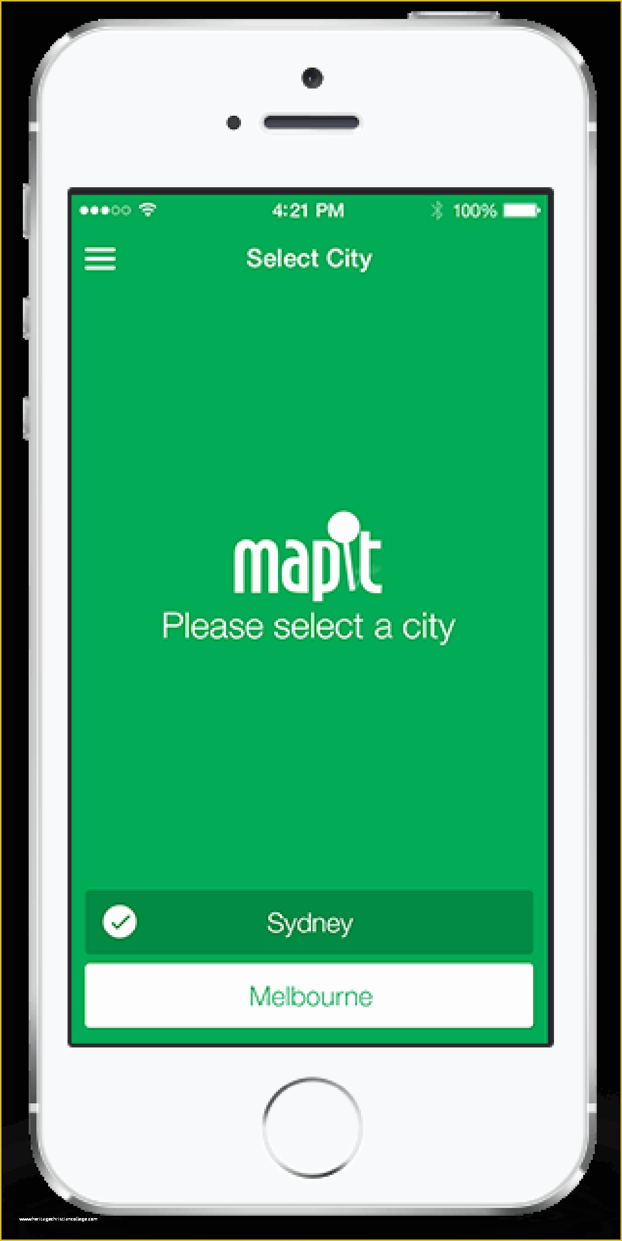 App Templates Free Of Buy Mapit App Template Ios Navigation