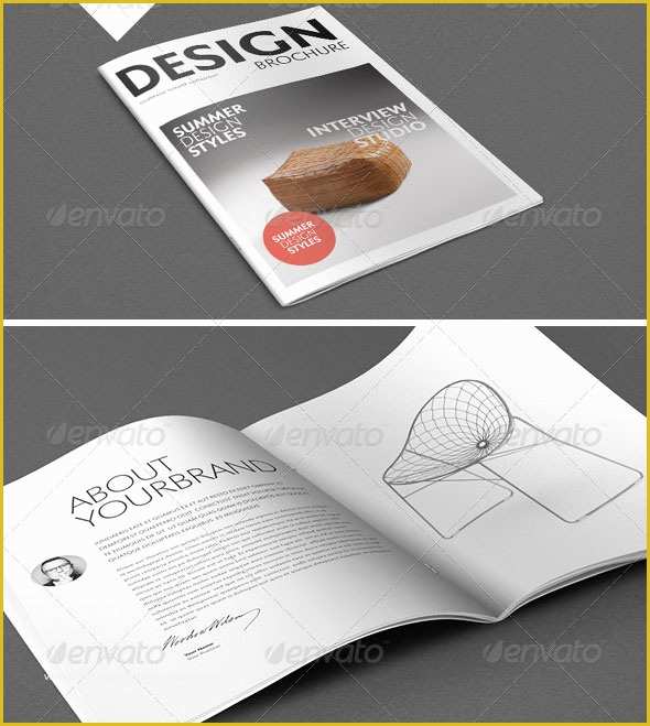 Architecture Portfolio Template Indesign Free Of 30 High Quality Indesign Brochure Templates