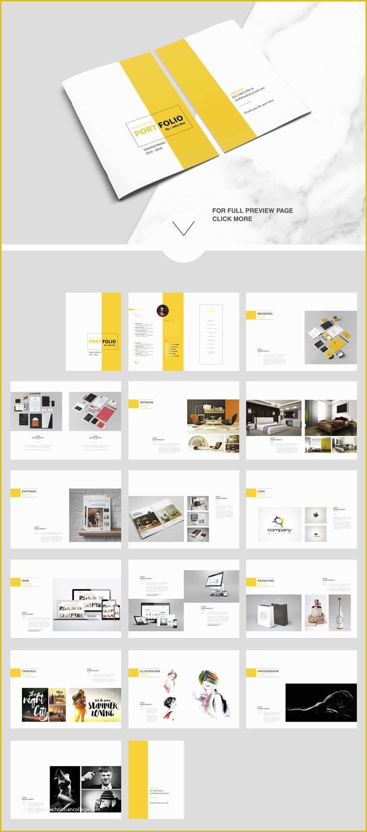 25+ Template InDesign Architecture