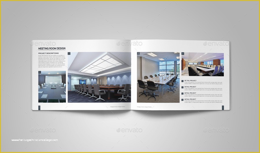 Architecture Portfolio Template Indesign Free Of Interior Design Portfolio Template