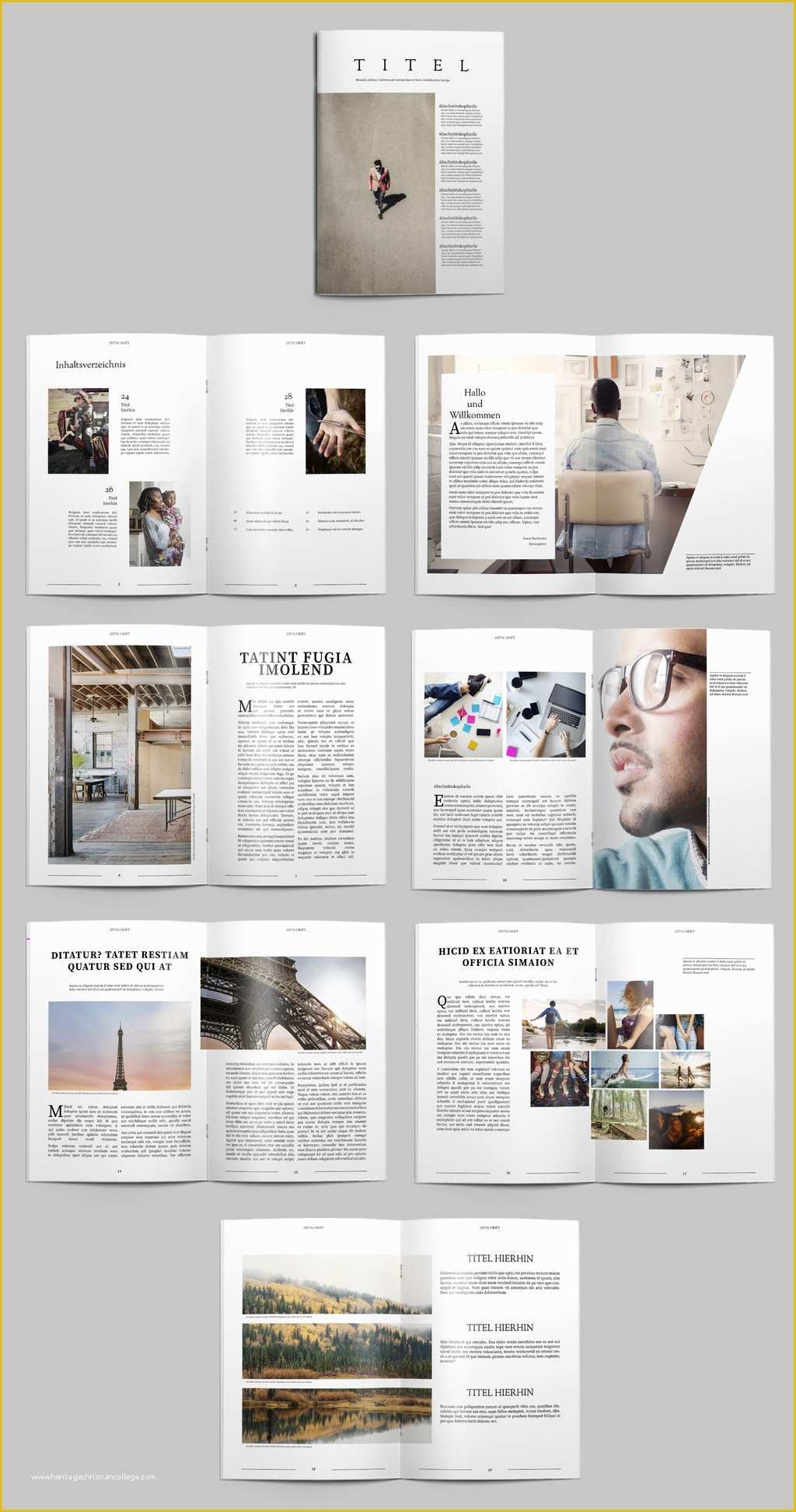 Architecture Portfolio Template Indesign Free Of Kostenlose Indesign Vorlagen Für Magazine