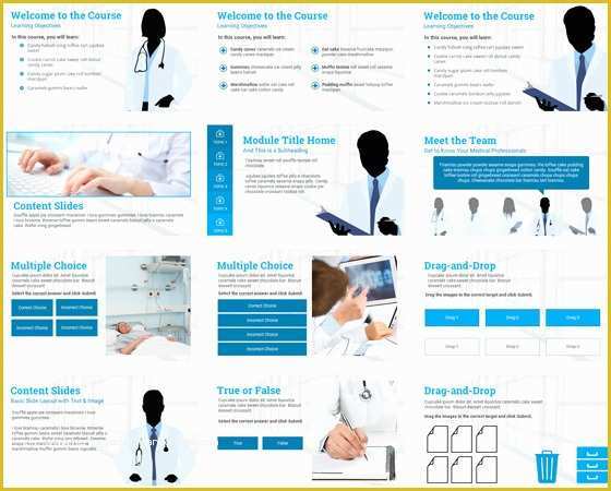 Articulate Storyline Templates Free Download Of Storyline 2 Medical theme Tabs Template Downloads E