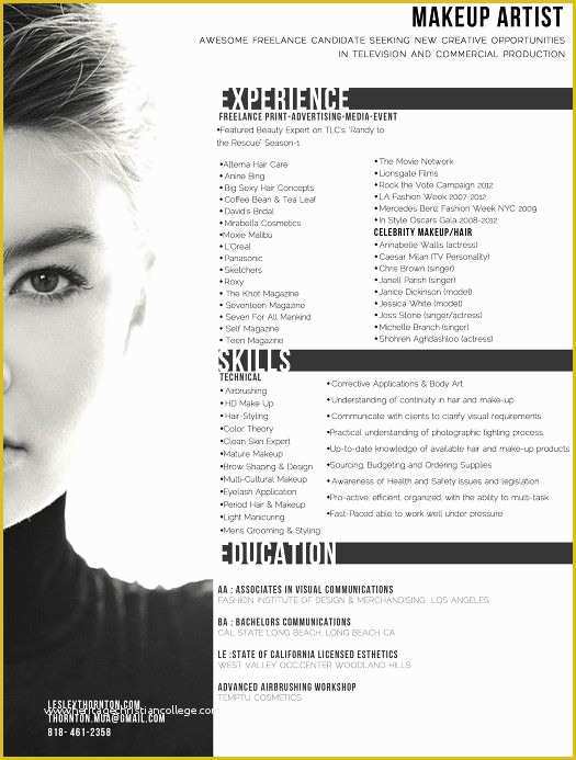 Artist Cv Templates Free Of 25 Best Ideas About Fashion Resume On Pinterest