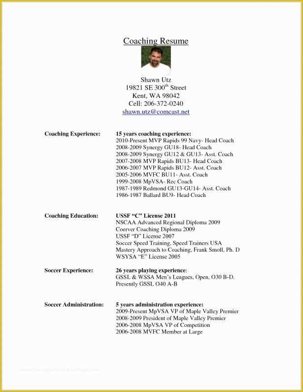 Athlete Profile Template Free Of Colorful Football Player Profile Template Example