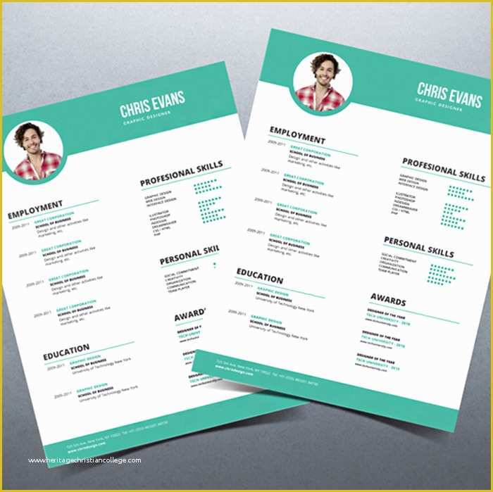 Attractive Resume Templates Free Download Of 30 Free & Beautiful Resume Templates to Download Hongkiat