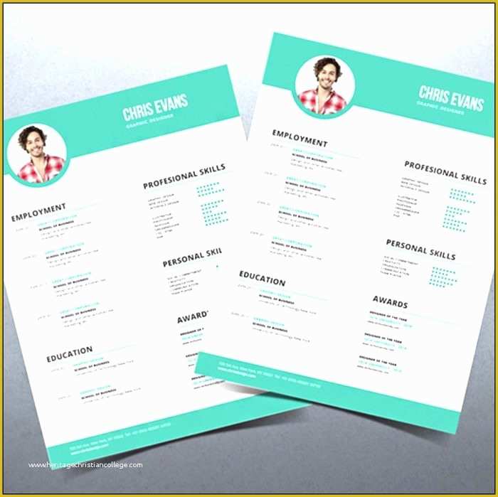54 attractive Resume Templates Free Download Word