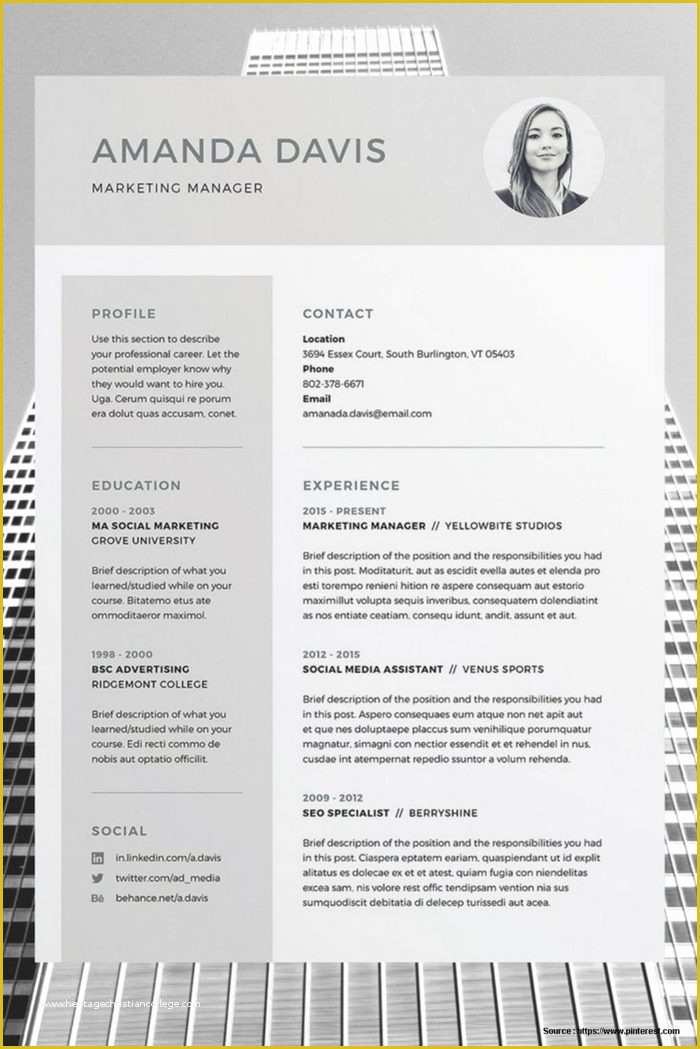 Attractive Resume Templates Free Download Word Of Free Editable Resume Templates 2015 Resume Resume