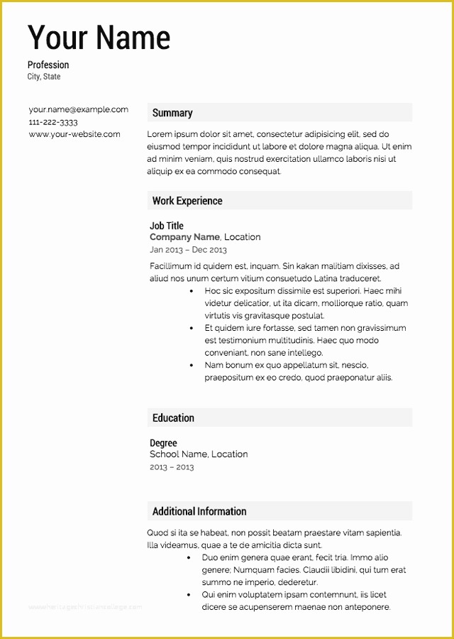 54-attractive-resume-templates-free-download-word