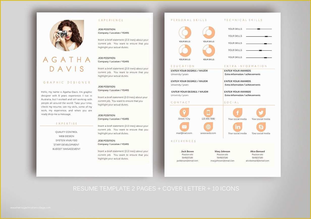 Attractive Resume Templates Free Download Word Of Resume Template for Ms Word Resume Templates Creative