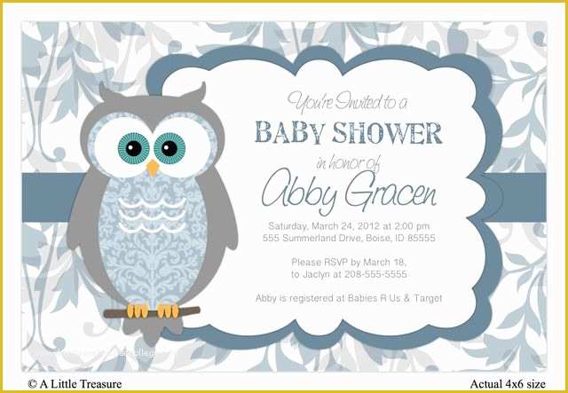 58 Baby Boy Baby Shower Invitations Templates Free