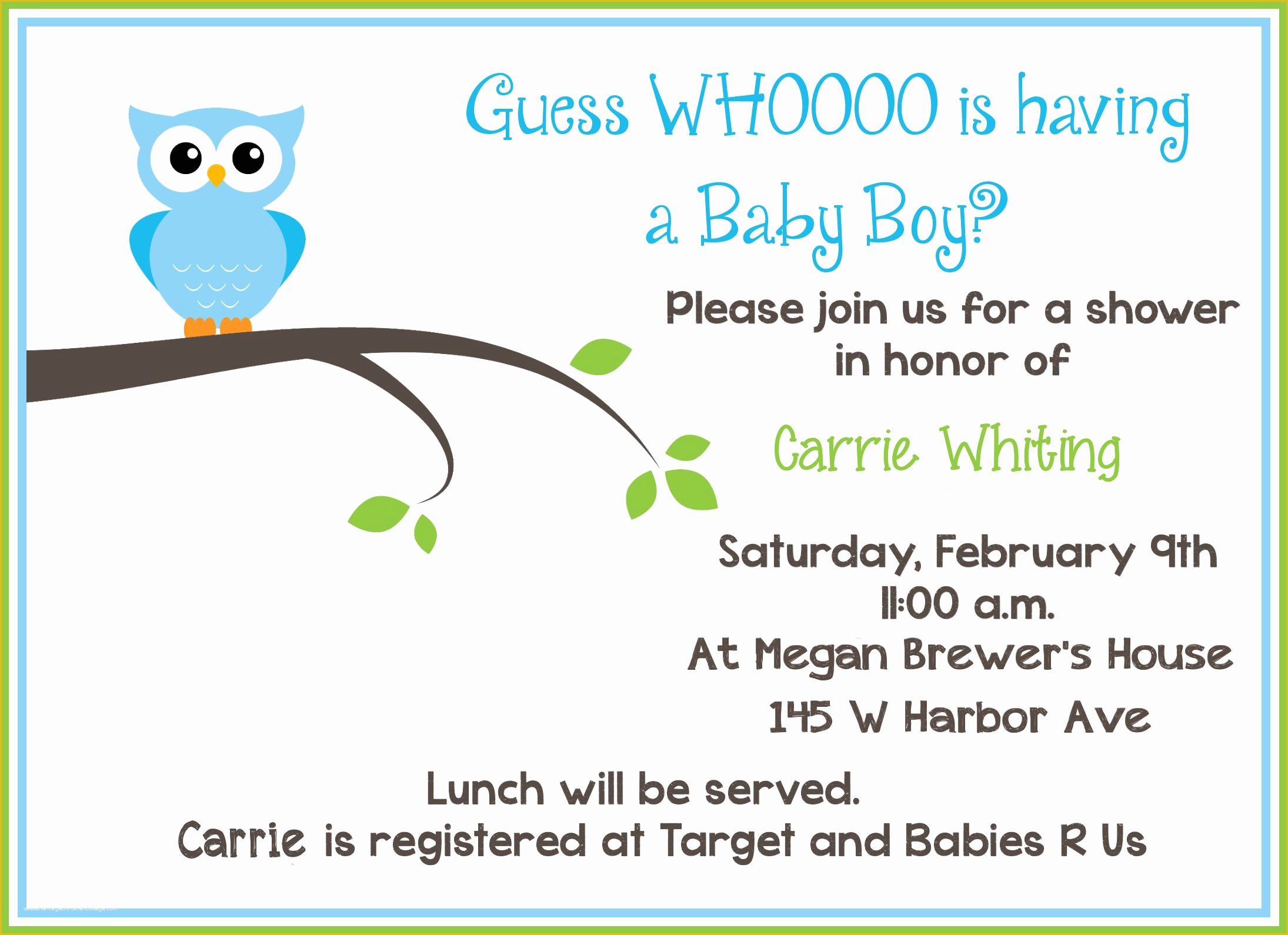Baby Boy Baby Shower Invitations Templates Free Of Blog