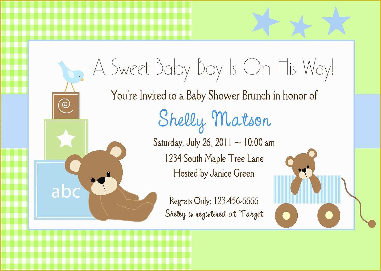 Baby Boy Baby Shower Invitations Templates Free Of Free Baby Boy Shower Invitations Templates Baby Boy