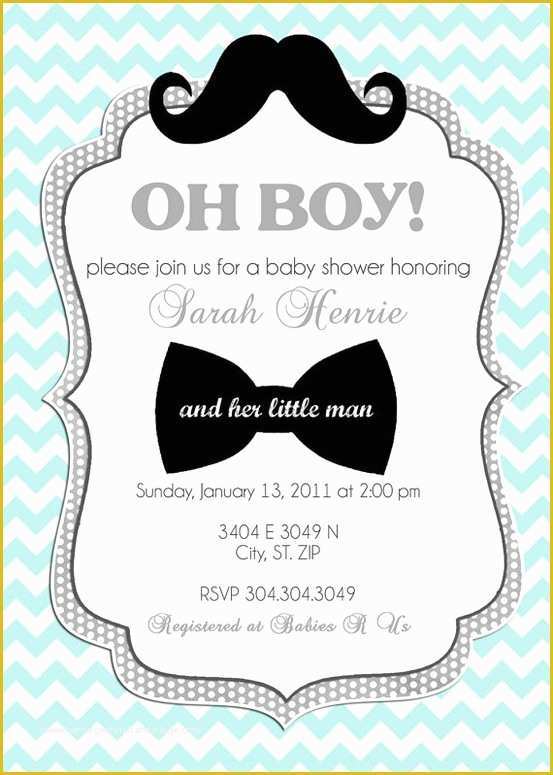 Baby Boy Baby Shower Invitations Templates Free Of Free Printable Baby Shower Invitation Templates for Boys