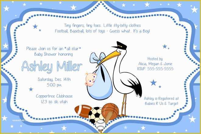 Baby Boy Baby Shower Invitations Templates Free Of Free Printable Baby Shower Invitations for Boys