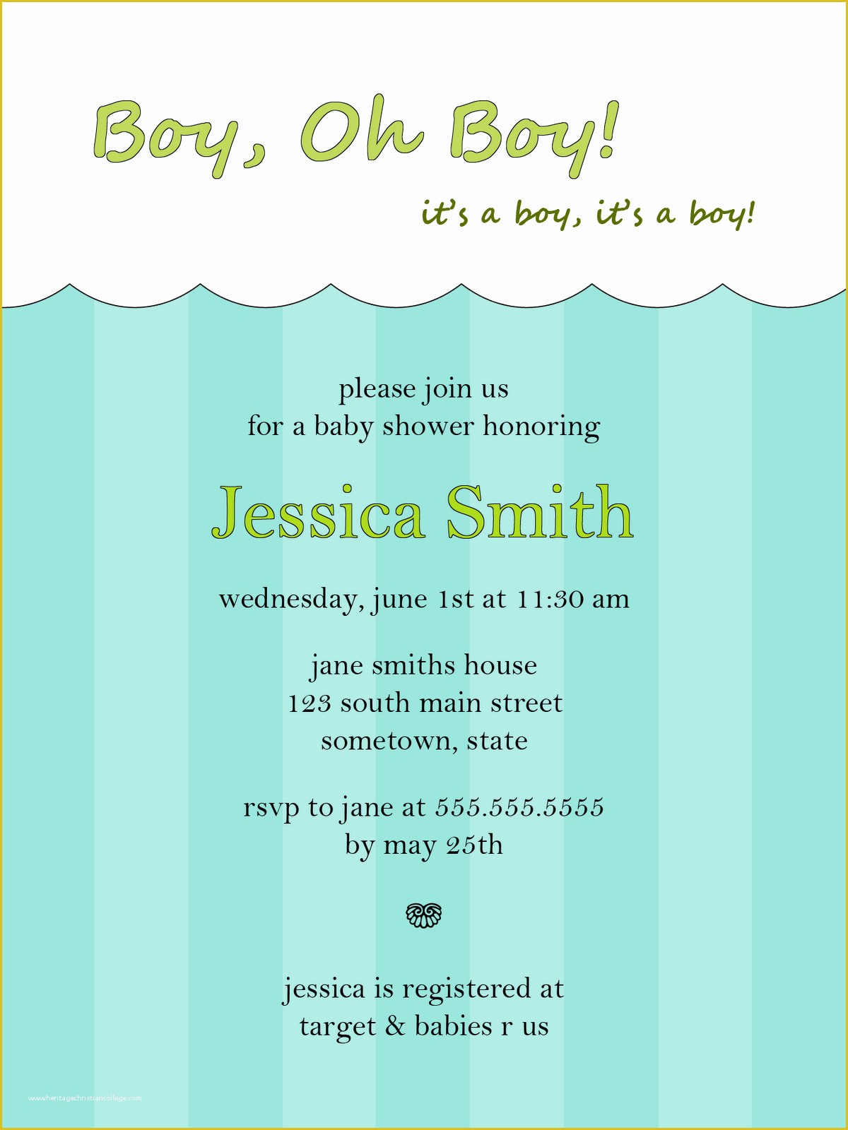 Baby Boy Baby Shower Invitations Templates Free Of Free Printable Baby Shower Invitations for Boys