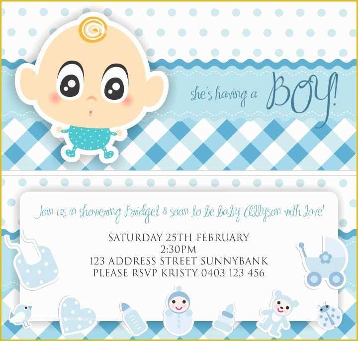 Baby Boy Baby Shower Invitations Templates Free Of Ideas for Cheap Boy Baby Shower