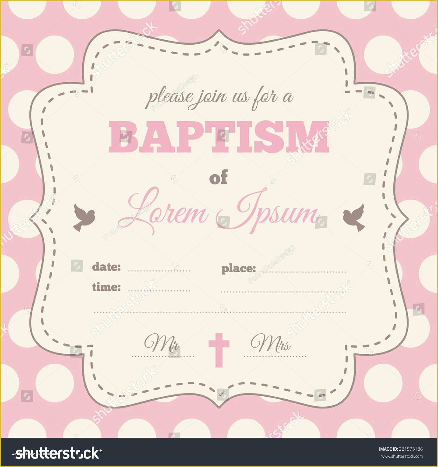 Baby Girl Baptism Invitation Free Templates Of Baby Girl Baptism Invitation Free Templates Gallery