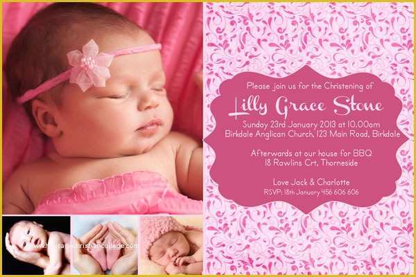 Baby Girl Baptism Invitation Free Templates Of Baby Girl Dedication Invitations Yourweek Ac9c2feca25e