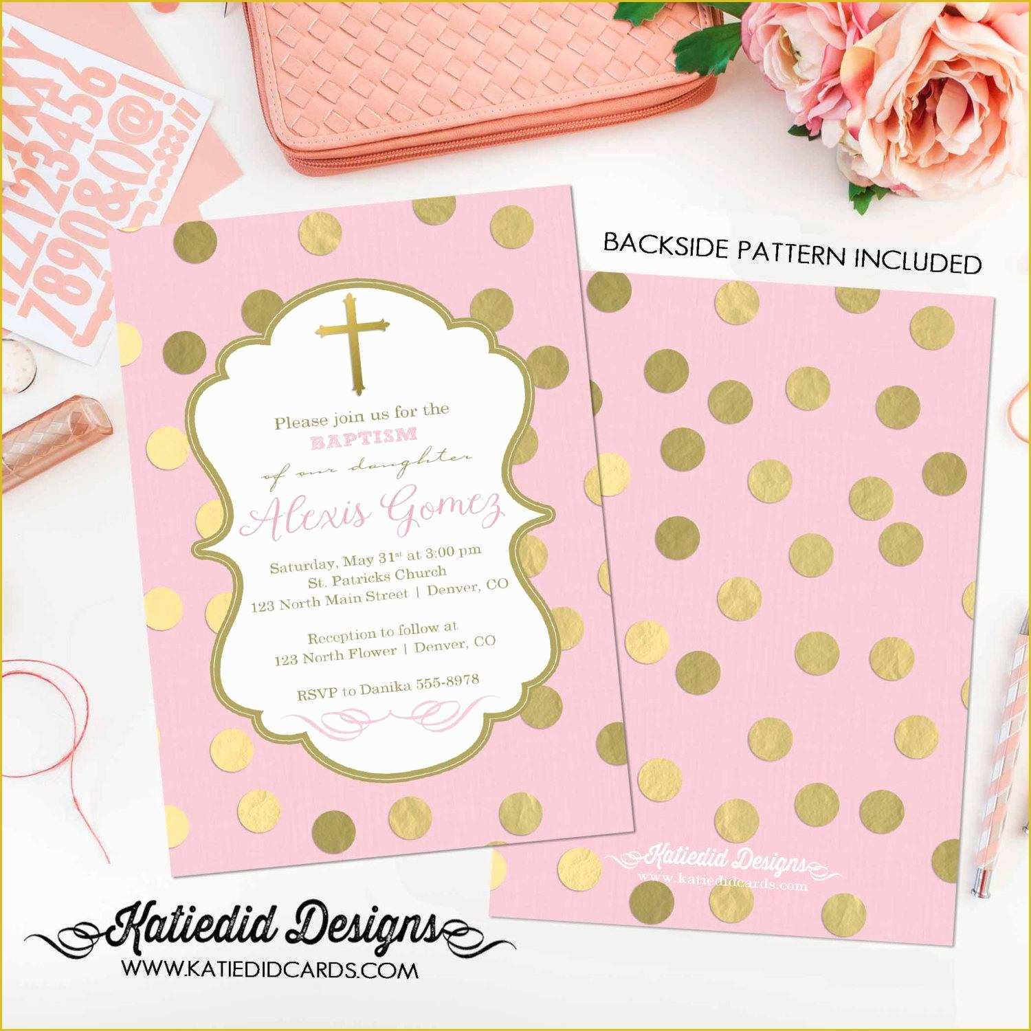 Baby Girl Baptism Invitation Free Templates Of Baptism Invitation Baptism Invitation Template Baptism