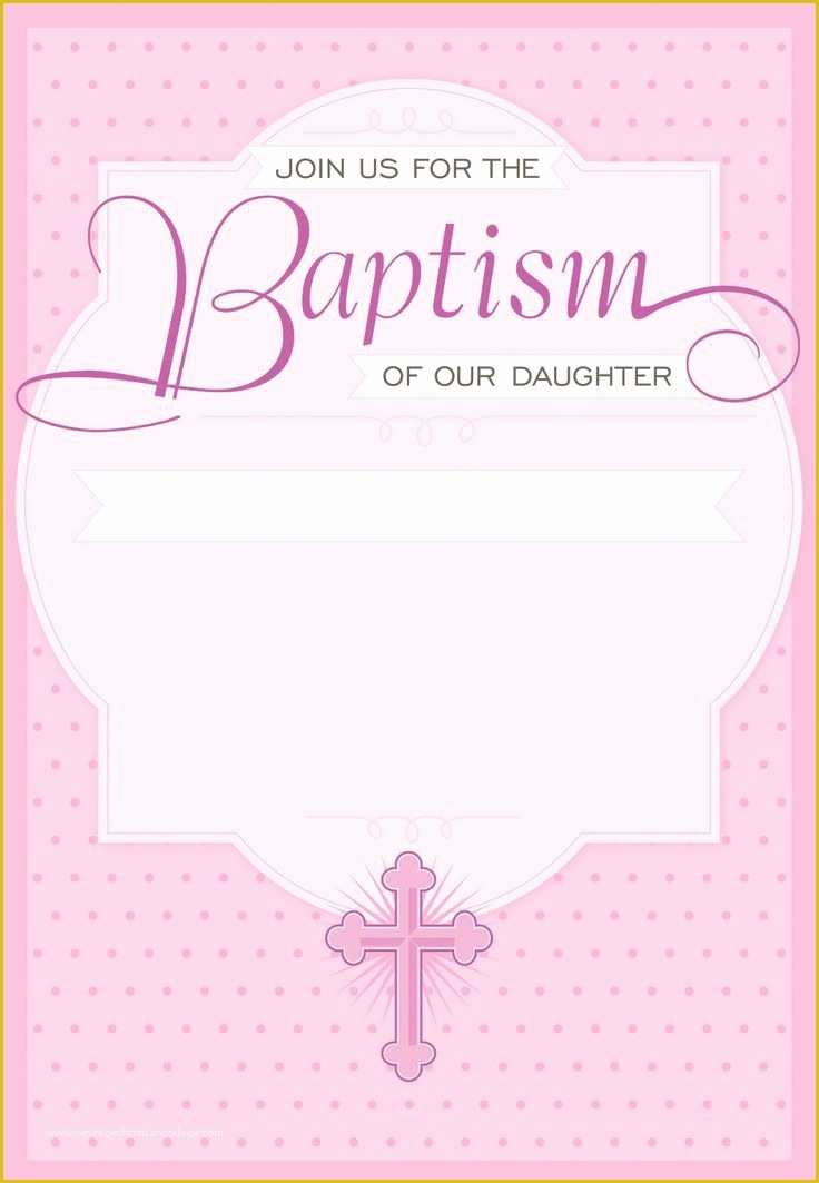 Baby Girl Baptism Invitation Free Templates Of Free Christening Invitation Designs Yourweek 43de11eca25e