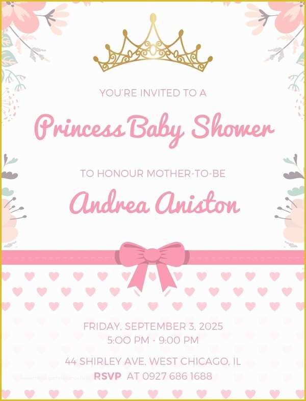 Baby Shower Invitation Card Template Free Download Of 14 Free Printable Baby Shower Invitations