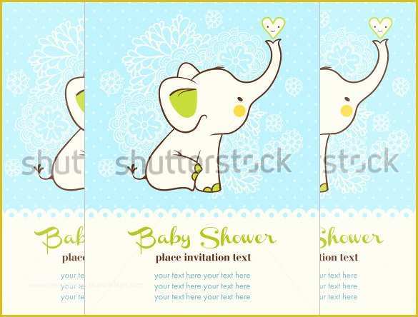 Baby Shower Invitation Card Template Free Download Of 20 Baby Shower Card Templates Psd Ai