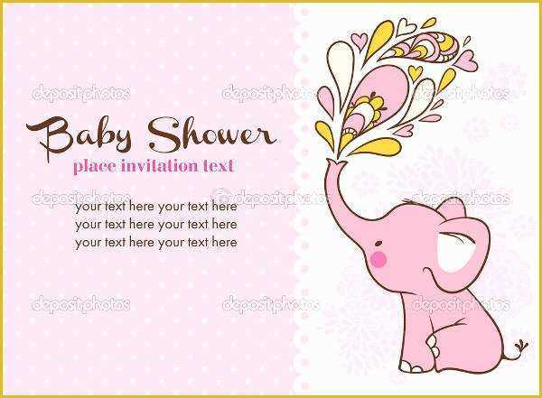 Baby Shower Invitation Card Template Free Download Of 30 Free Invitation Template Download