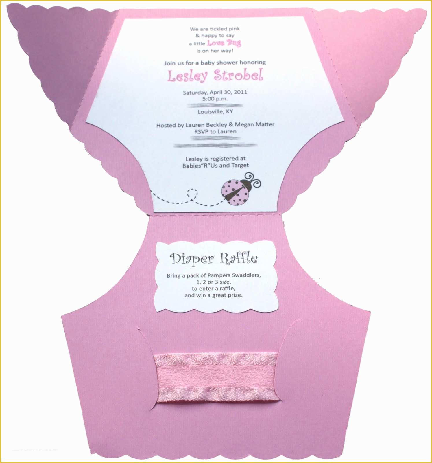 Baby Shower Invitation Card Template Free Download