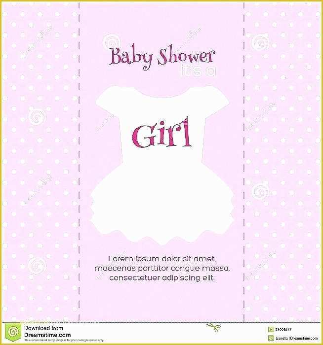 Baby Shower Invitation Card Template Free Download Of Download Baby Shower Invitation Card Vector Design