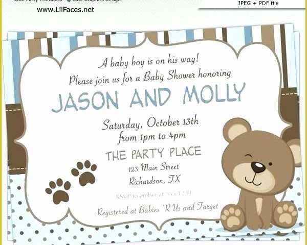 Baby Shower Invitation Card Template Free Download Of Printable Baby Shower Invitations Free Templates Indian