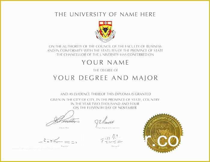 Bachelor Degree Template Free Of Fake Bachelor Degree Template Free Fake Degree Template