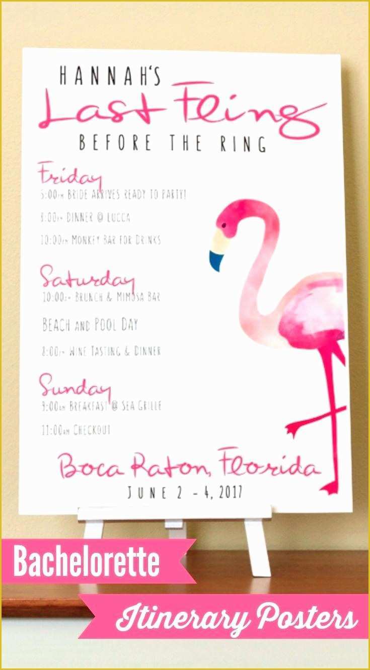 Bachelorette Itinerary Template Free Of Bachelorette Itinerary Template Free Templates Collections